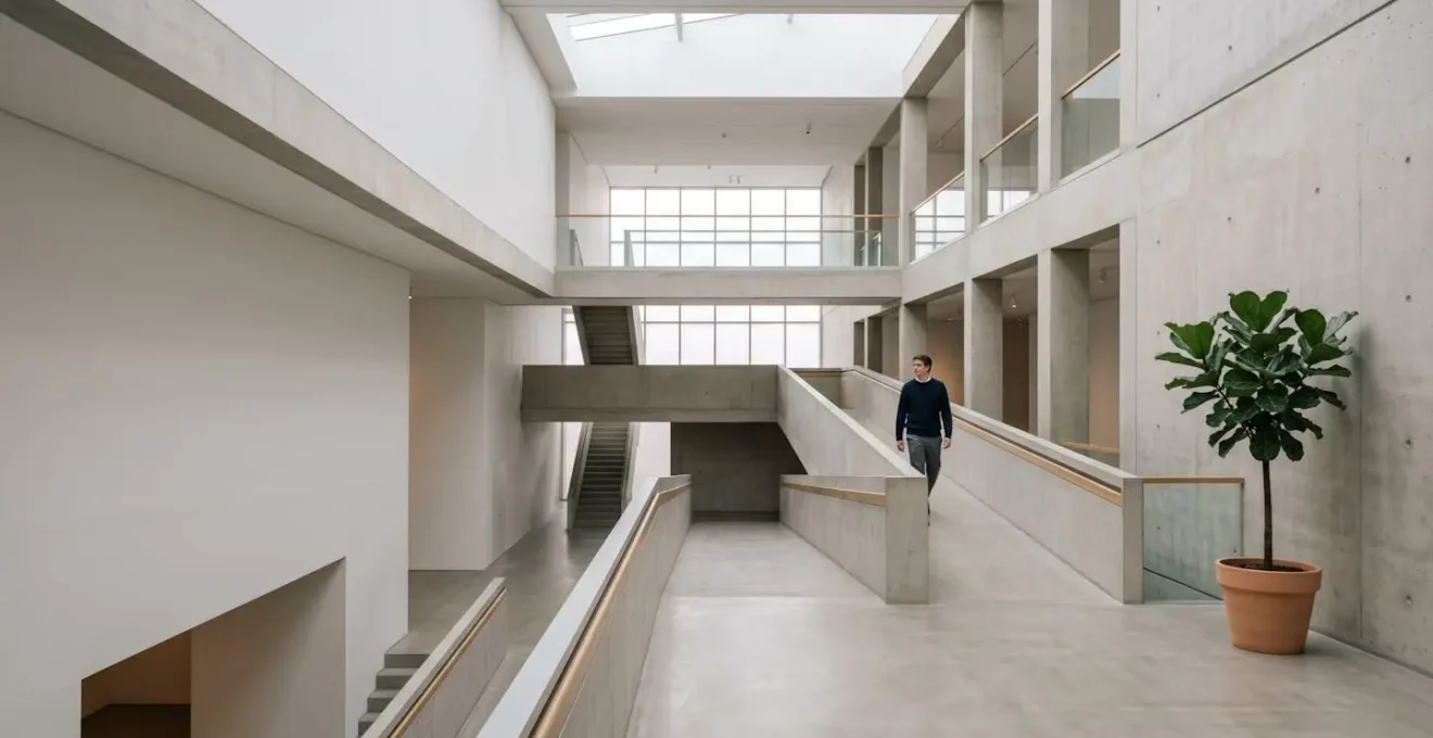 Minimalistische Umgebungsdarstellung symbolisiert technische Website-Architektur und Crawling-Optimierung